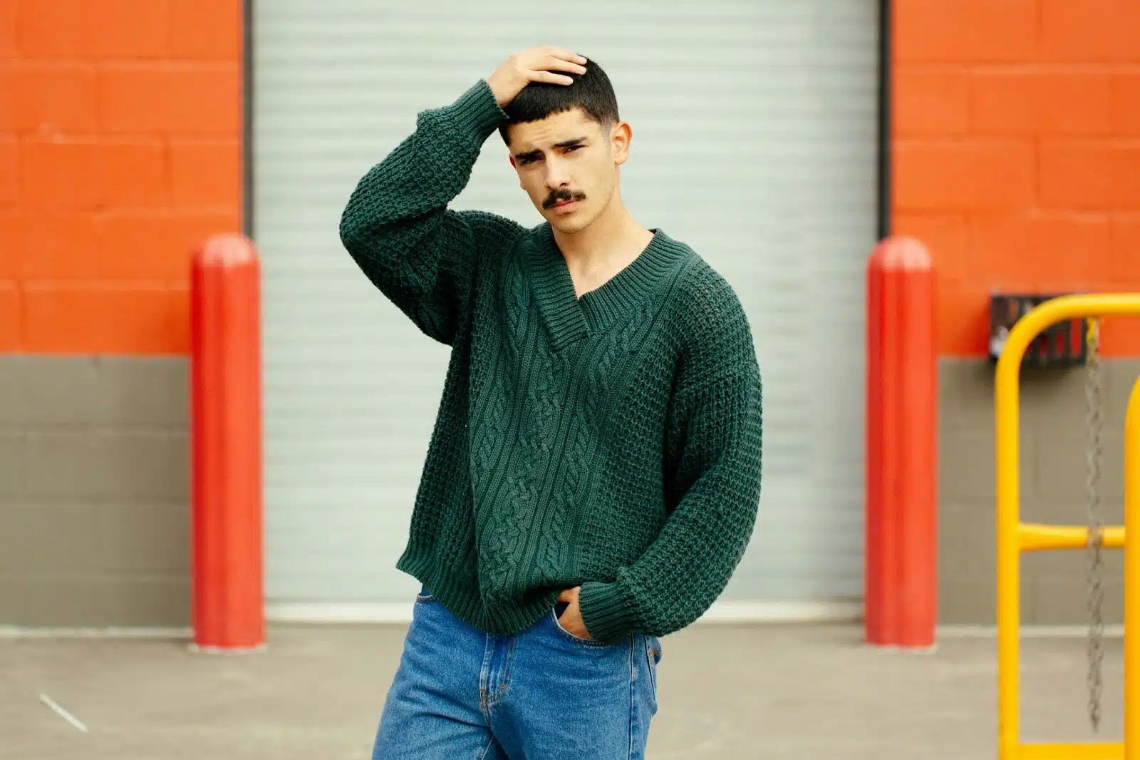 A man with a style