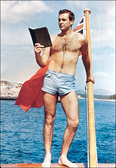 James Bond Swim Trunks