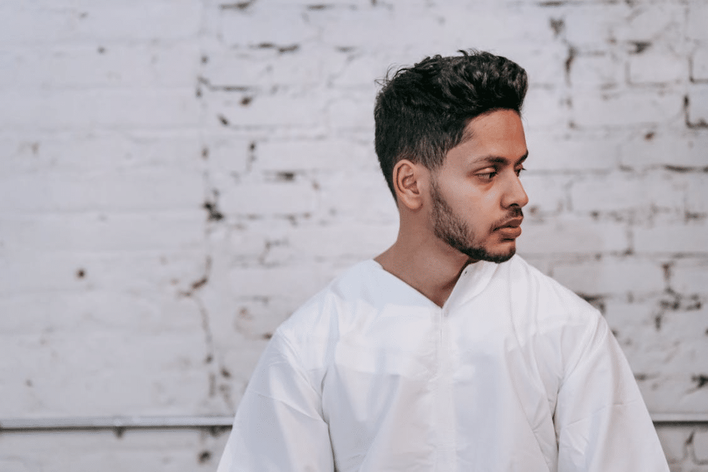 Man in White Thobe