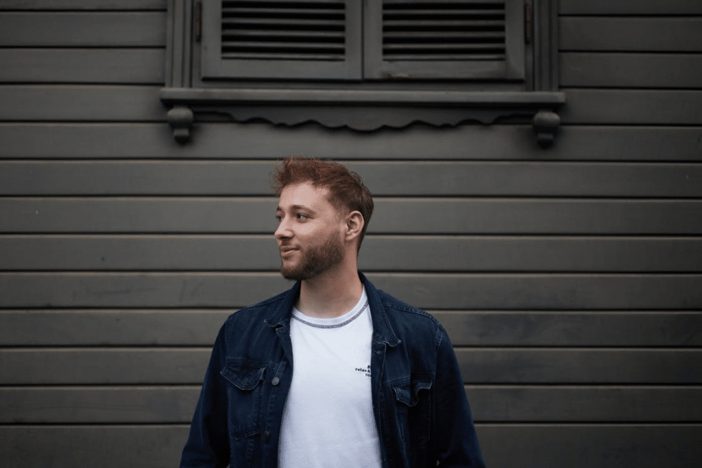 Casual Portrait of a Man in İstanbul Street